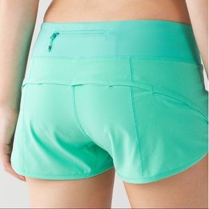 Lululemon Speed Short Bali Breeze Size 4